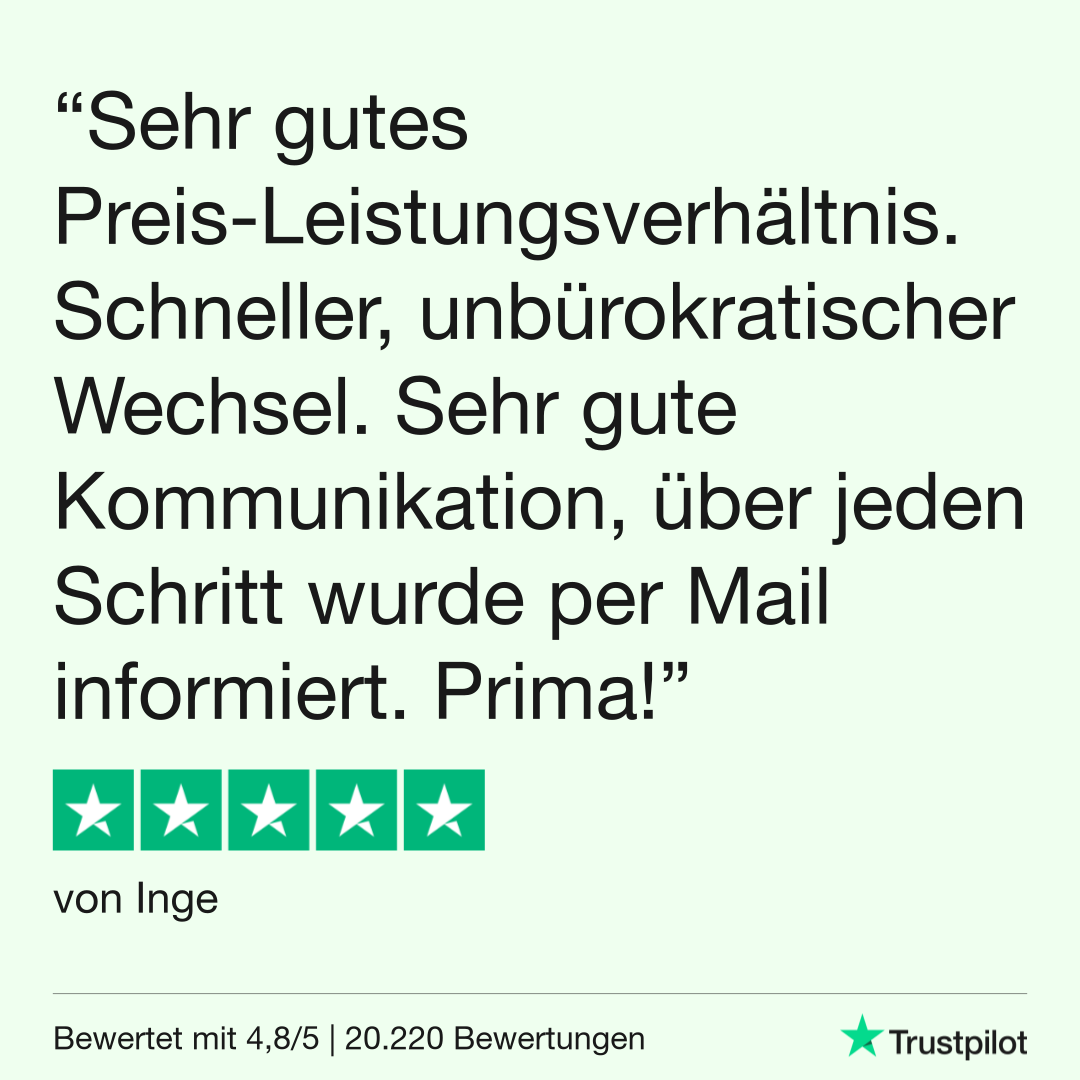 Trustpilot Review - Inge