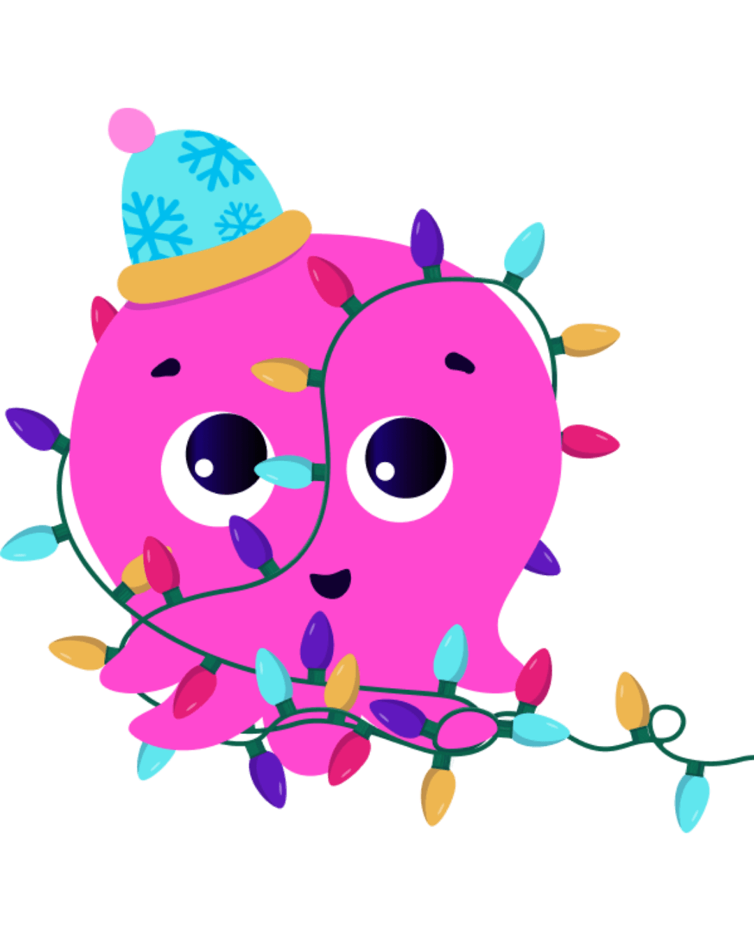 Constantine in einer Lichterkette