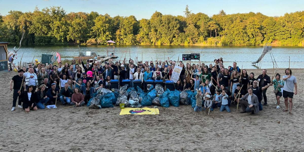 Cleanup am Plötzensee