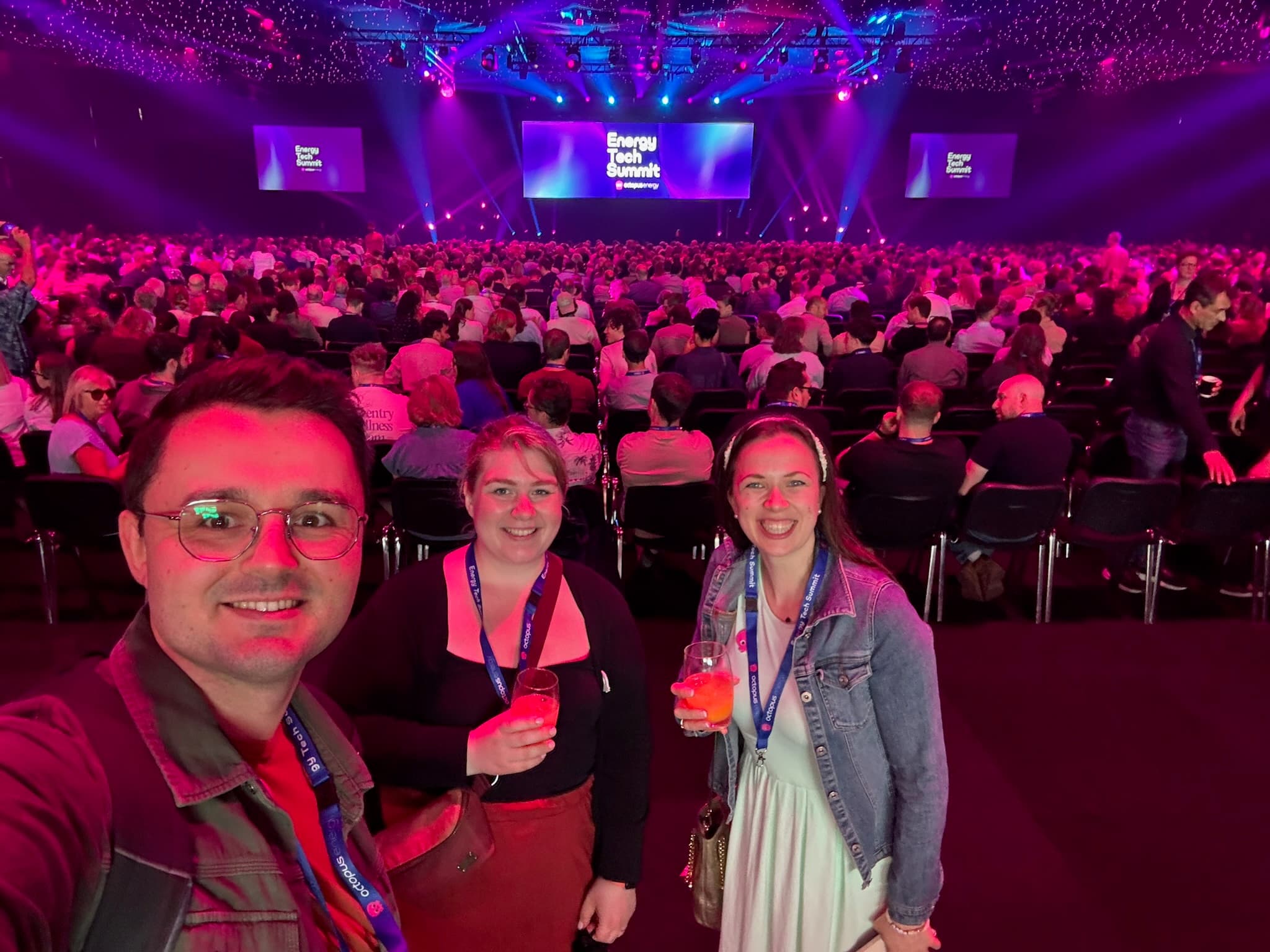 Octopus Energy Kund*innen auf dem Energy Tech SUmmit