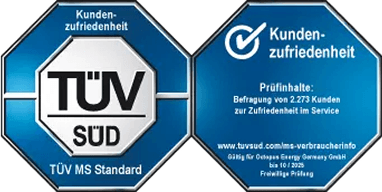 TÜV Kundenzufriedenheitssiegel